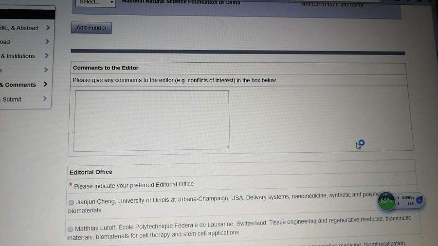 RCS期刊cover letter要附在哪里?-1