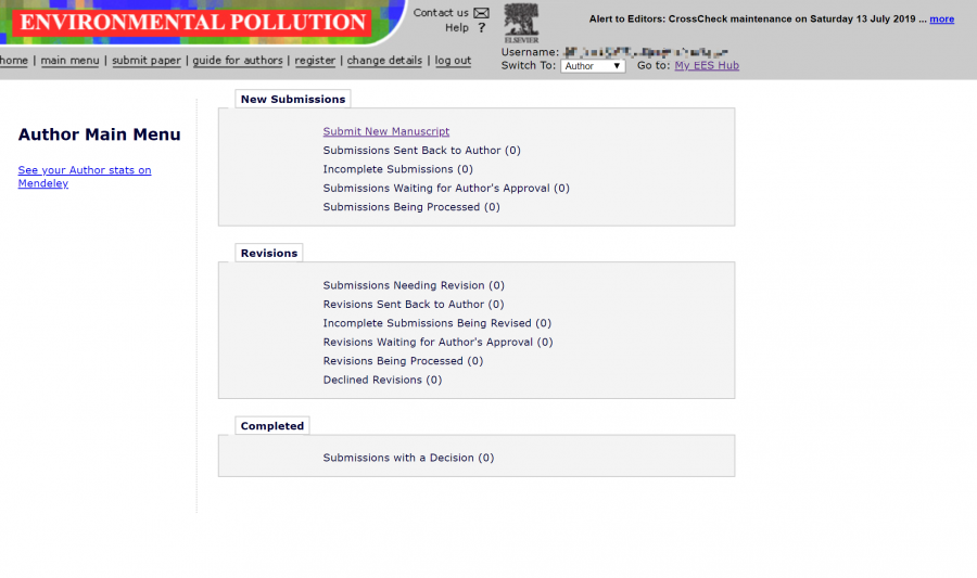 Environmental Pollution 期刊投稿求助 走一走看一看啊,求大家救命-1