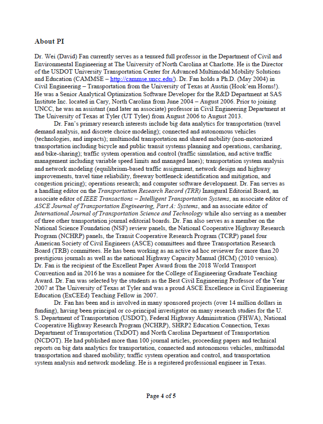 美国北卡夏洛特UNCC招收2020Fall交通方向全奖PHD-3