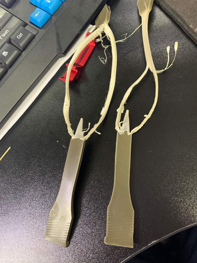 关于PE造粒的机械性能问题,出现这个问题的原理是什么?-1