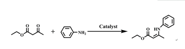 乙酰乙酸乙酯和苯胺反应石油醚直接冲还是过不开,点板分的很开是怎么回事
