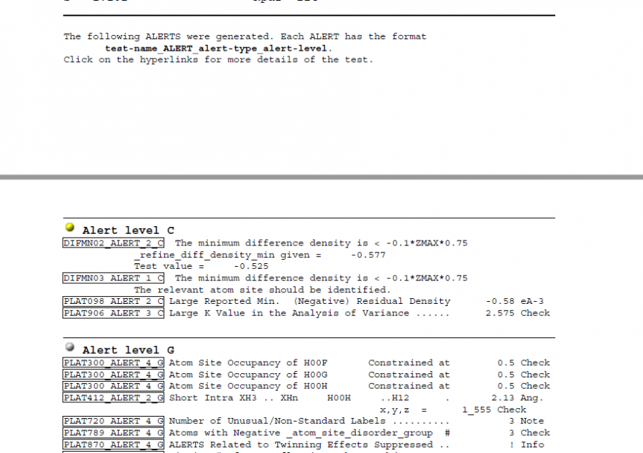 OLEX2解析单晶丢失碳原子-1
